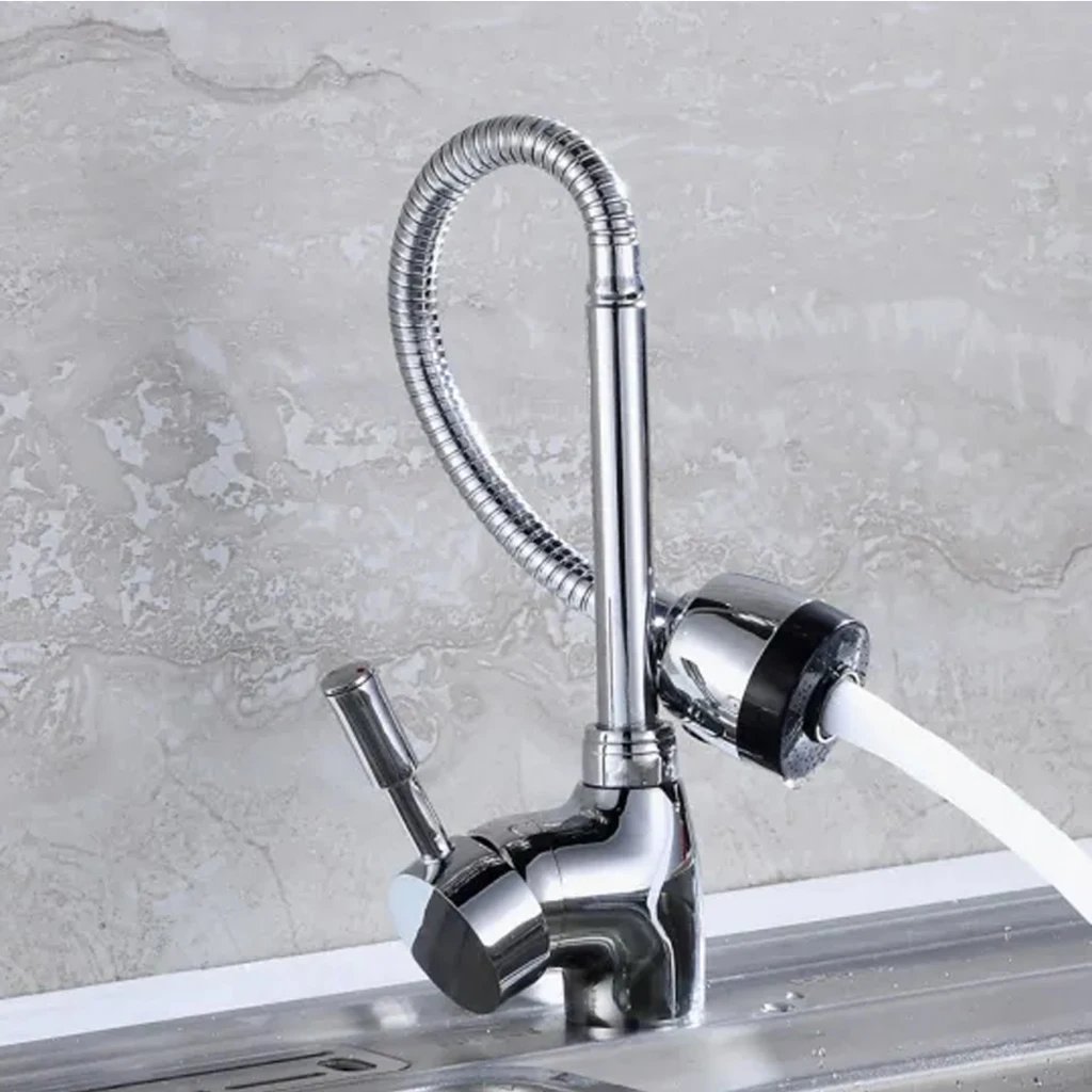 صنبور حوض مطبخ الذواقة ، دش حوض غسيل مرن ، محمول أحادي اللون ، ماء مختلط ، ساخن وبارد ، K138 #3