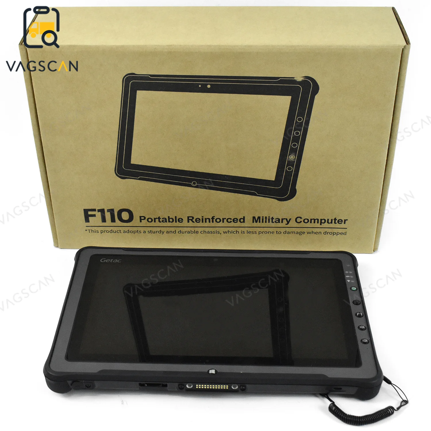 2025 Getac F110 اللوحي 11.6 12 بوصة شاشة I5-4300U وحدة المعالجة المركزية 4 جيل الذاكرة 8G RAM Win10 شاشة عريضة تعمل باللمس