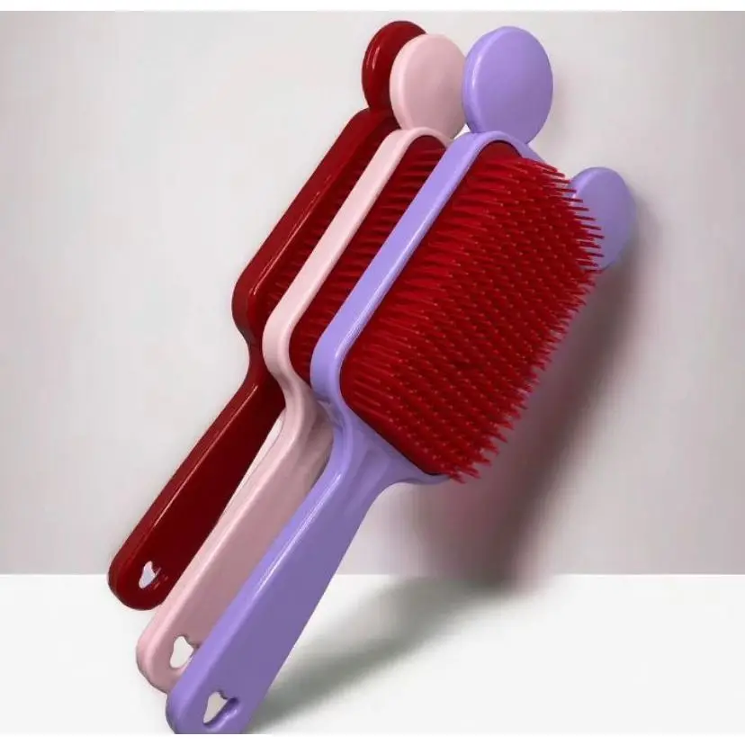 Anti Frizz Hair Shatter Eel Racket Brush-For All Hair Types, Don't Break Hair