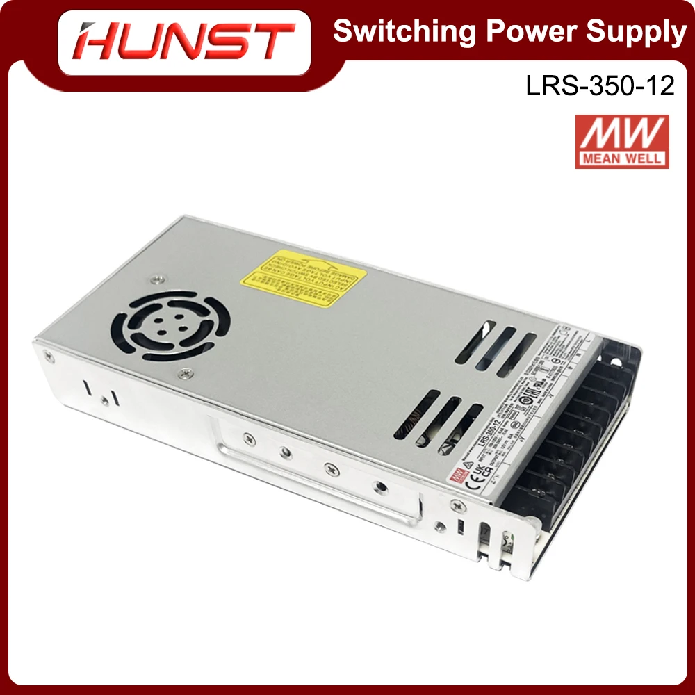 HUNST Mingwei LRS-350 Switching Power Supply 12V/24V/36V 350W Original MW Taiwan Brand LRS-350-12