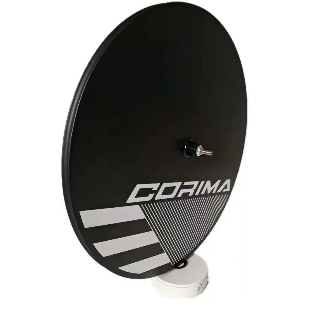 AliExpress NONE 700C T800 only Rear Carbon Fiber Road Bike wheel Rear Disc wheels Tubeless/clincher Track  bike disc wheels