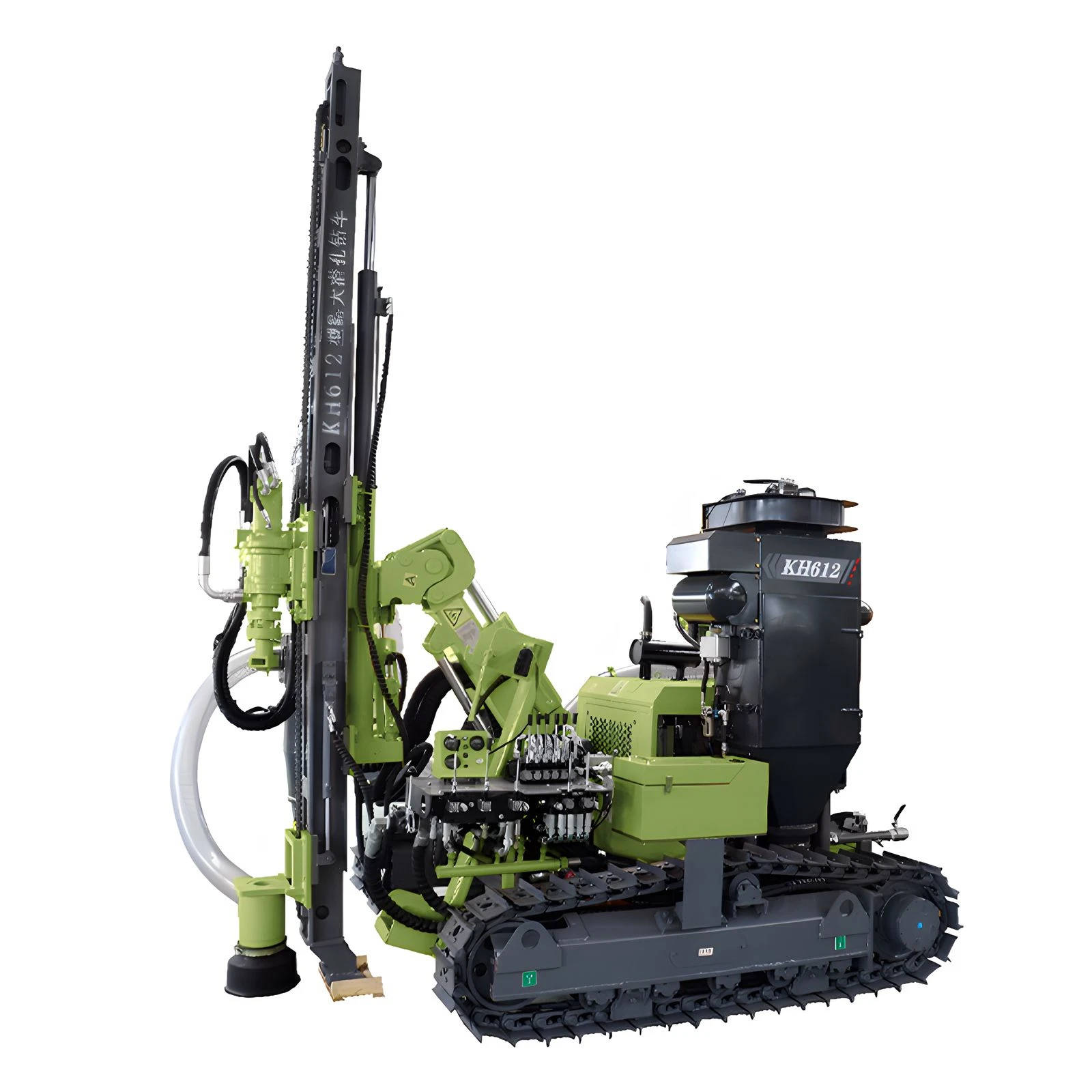 Rock Surface Pneumatic Air dth Blast Hole Machine Compressor drilling rigs For Sale