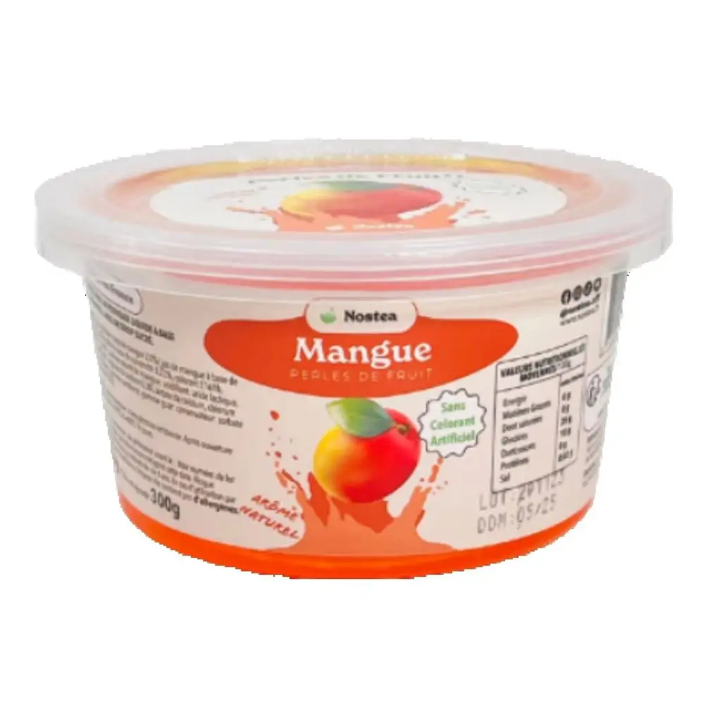 Bobba fruitparels voor bubble tea Nostea Mango