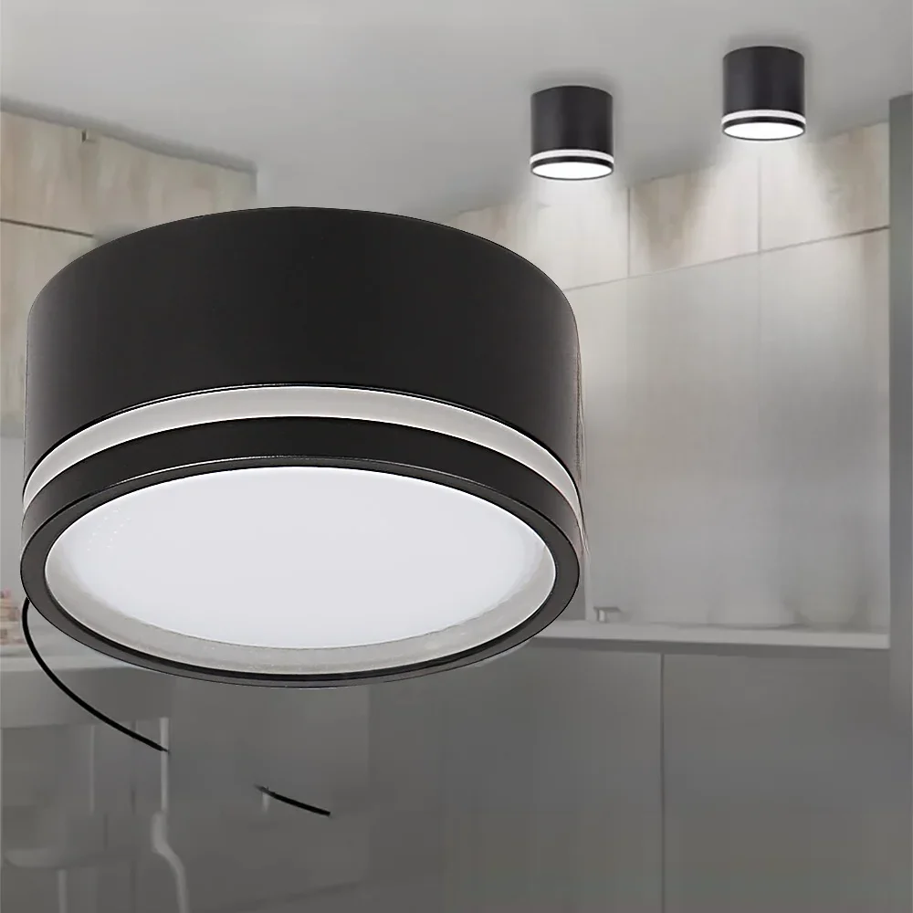 GX53 Spot Led-deckenleuchte AC85-265V Aluminium Downlight Led Schlafzimmer Oberfläche unten Beleuchtung Wohnzimmer Dekor Scheinwerfer