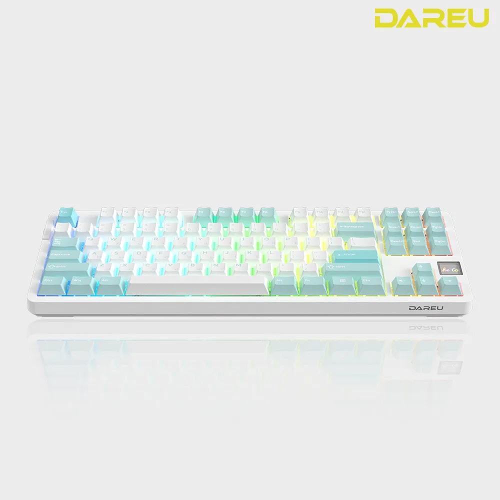 DAR Yu DAREU A87PRO LCD Wireless Mechanical Keyboard Tenkis Han Young Inprinted