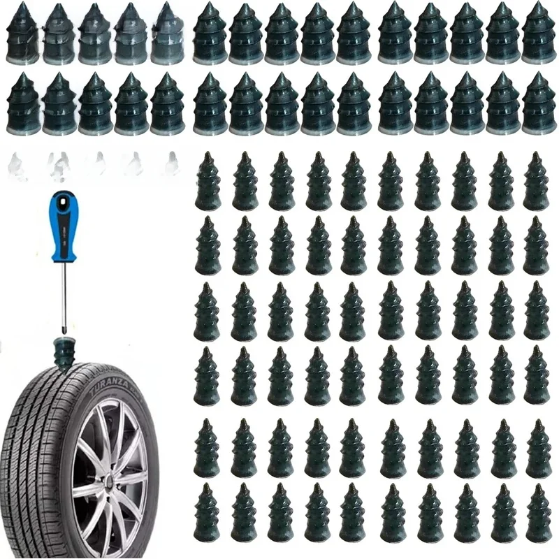 AliExpress NONE 60PCS Vacuum Tyre Repair Nails for Car Trucks Motorcycle Scooter Bike Tire Puncture Repair Tubeless Auto Tires Repair Tools