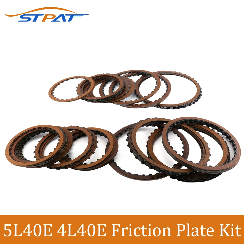 STPAT 5L40E 4L40E RWD New Transmission Gearbox Clutch Friction Plate Kit for 3 5 Series X3 X5 / 5-Speed 2000 Up