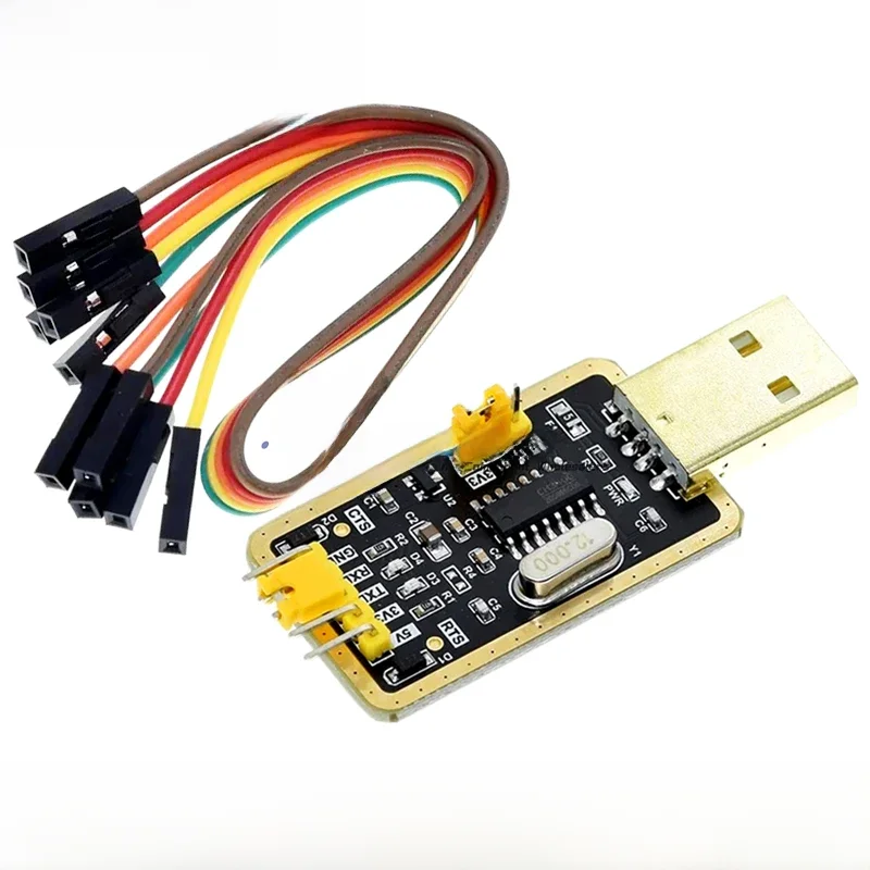 Moduł CH340 zamiast PL2303 CH340G Moduł RS232 do TTL Aktualizacja USB do portu szeregowego w dziewięciu płytkach szczotkowych dla zestawu arduino Diy Kit — zdjęcie 2