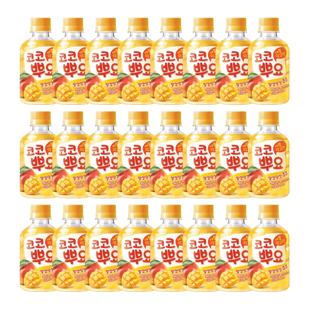 Paldo Coco Pingo Maçã Manga, 280ml x 24 pcs