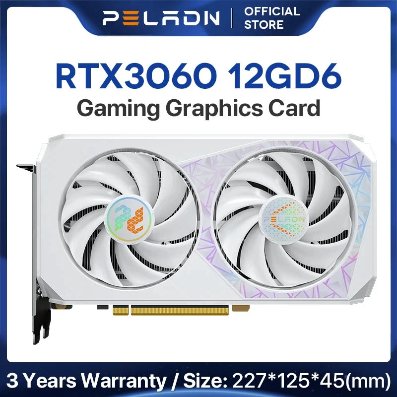 Б/У Оригинальные видеокарты PELADN RTX 3060 12 ГБ/3060TI 8G GDDR6 GPU NVIDIA