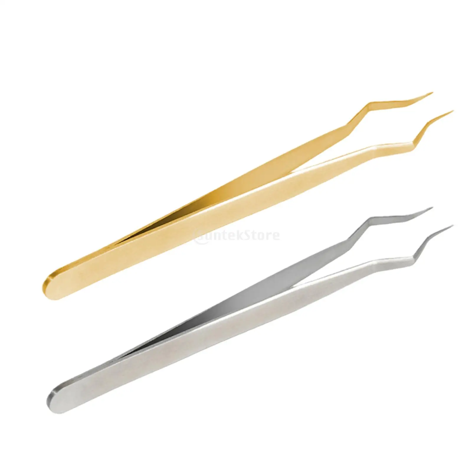 Pinzette per extension ciglia Pinzette per ciglia leggere portatili ergonomiche Pinzette per ciglia professionali per estensioni delle ciglia