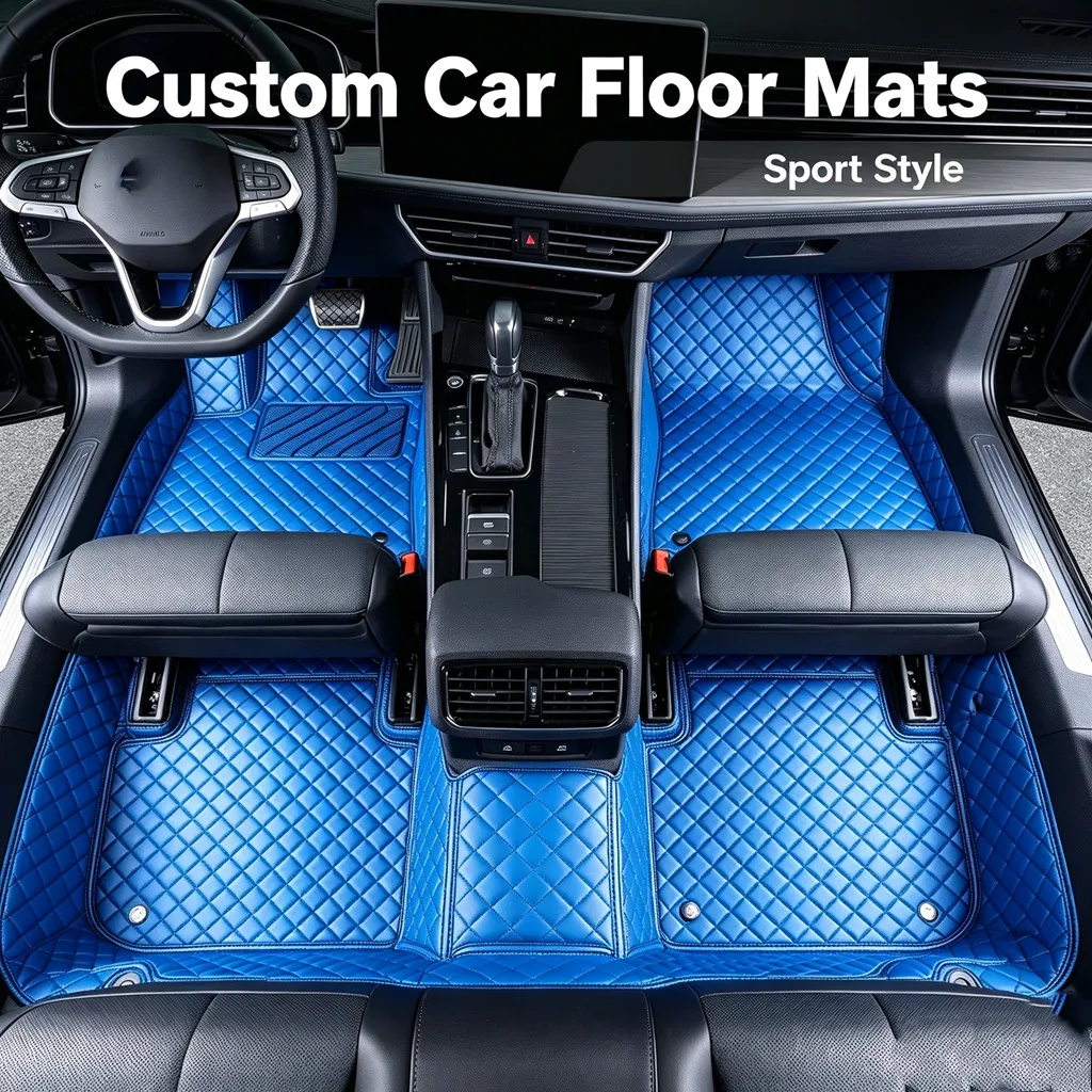 Tapis personnalisés en vingt couleurs pour Ford Fiesta Mk5 1.3L 1999-2002, ensemble complet 5 places, protection des bords anti-déversement avant et arrière