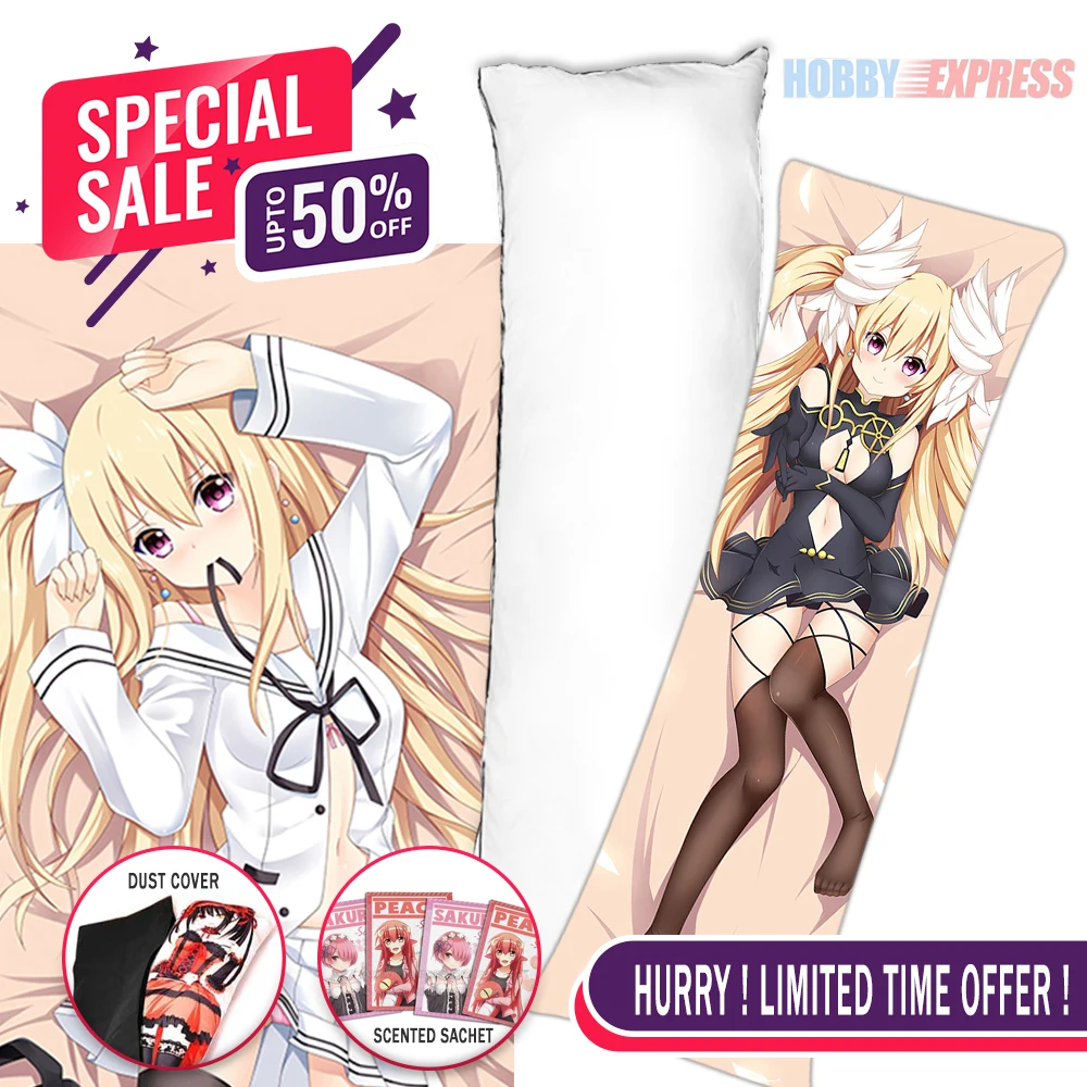 Hobby Express Date A Live Mayuri Anime Dakimakura Japanese Otaku Waifu Life Size Doublesided Hugging Body Pillow Cover ZMZ00143