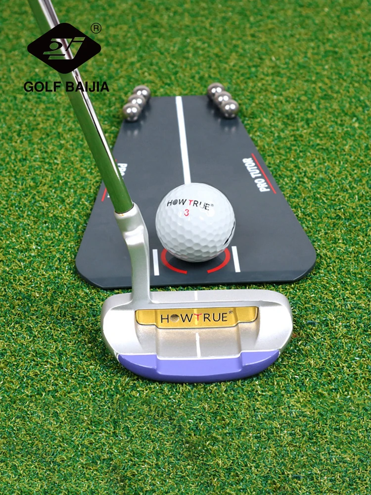 Portable Acrylic Golf Practice Tutor Putting Mirror Training Tools for Beginners Children Adults Golf Training Assistant