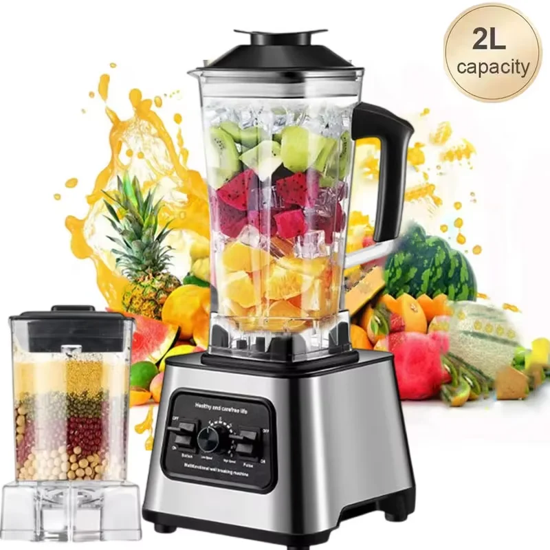 6000W power Blender, Professional Blender Blender for Ice,Nut, Nut,Fruit