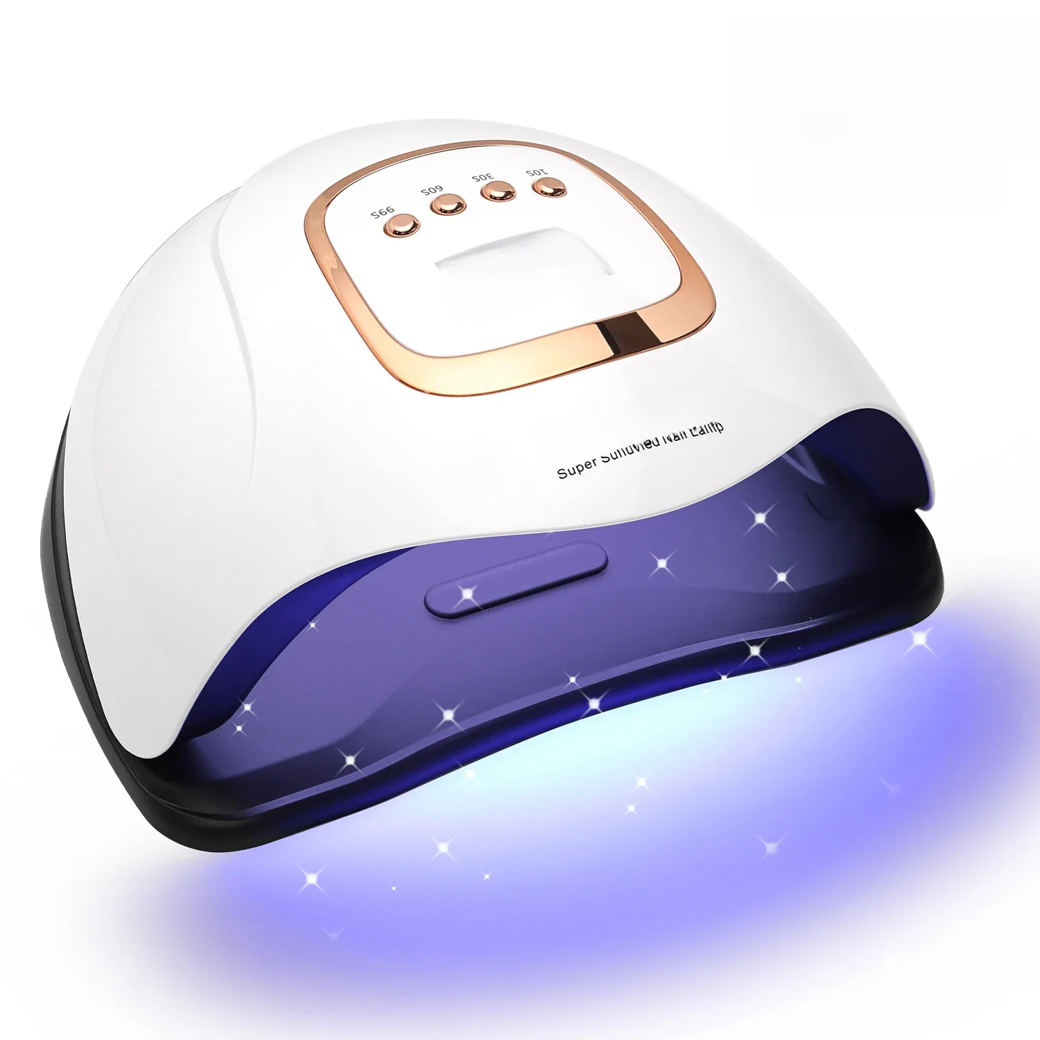 UV LED-nagellamp 380W nageluithardingslampen voor thuissalon Krachtige LED-drooglampen voor alle gellak Professionele nagelapparatuur - afbeelding 2