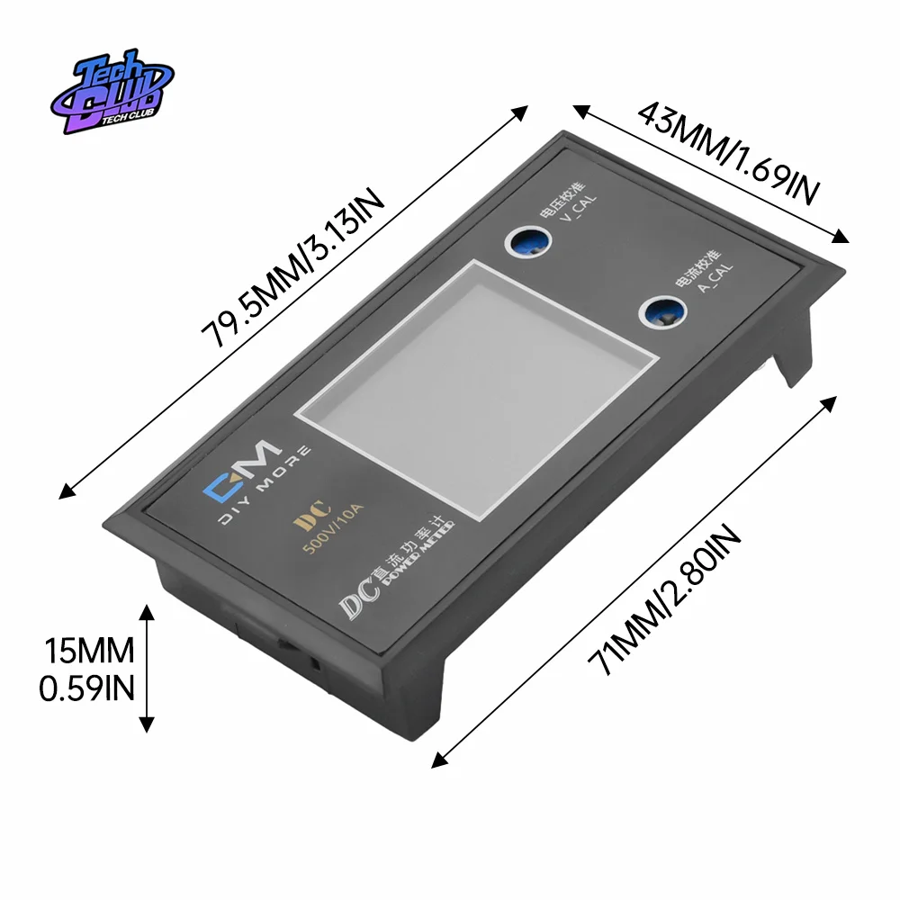 Digital 0-999W Voltmeter Ammeter Wattmeter Power Current Voltage Meter High Power Volt Detector Tester