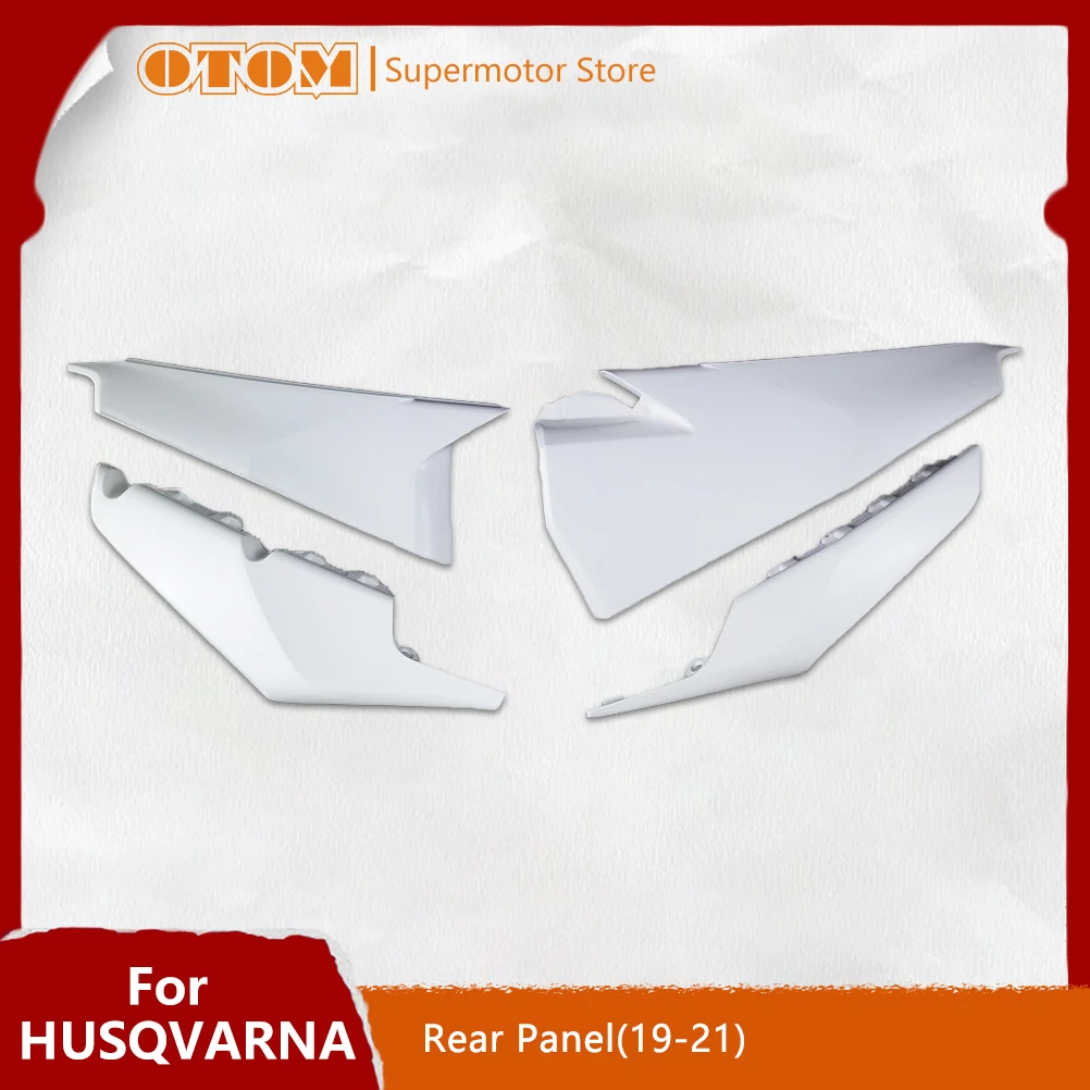 

OTOM Motorcycle Left Right Rear Side Panel Seat Cowl Cover Guard Fairing Protector For HUSQVARNA FC FE FX TC TE TX 250 350 450