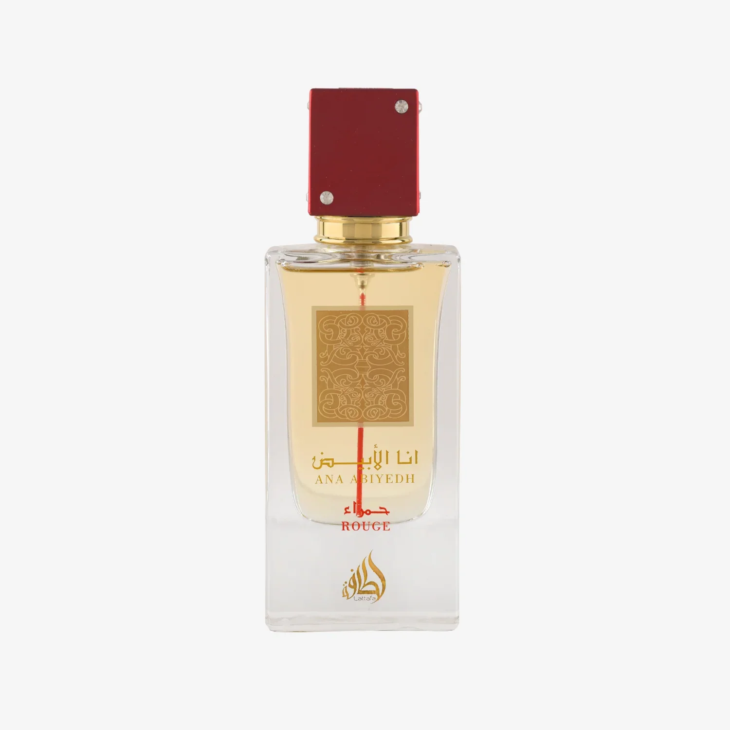 

Inspired by luxurious gourmand icons | Lattafa Ana Abiyedh Rouge Unisex Eau De Parfum – 60 ml / 2.04 fl oz