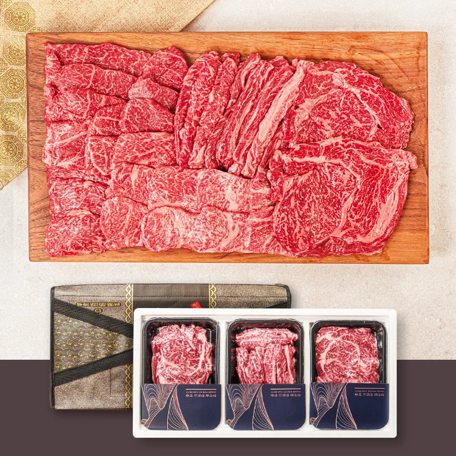 1 Grade Hanwoo Sim Blow meat 1.2kg Gift Set