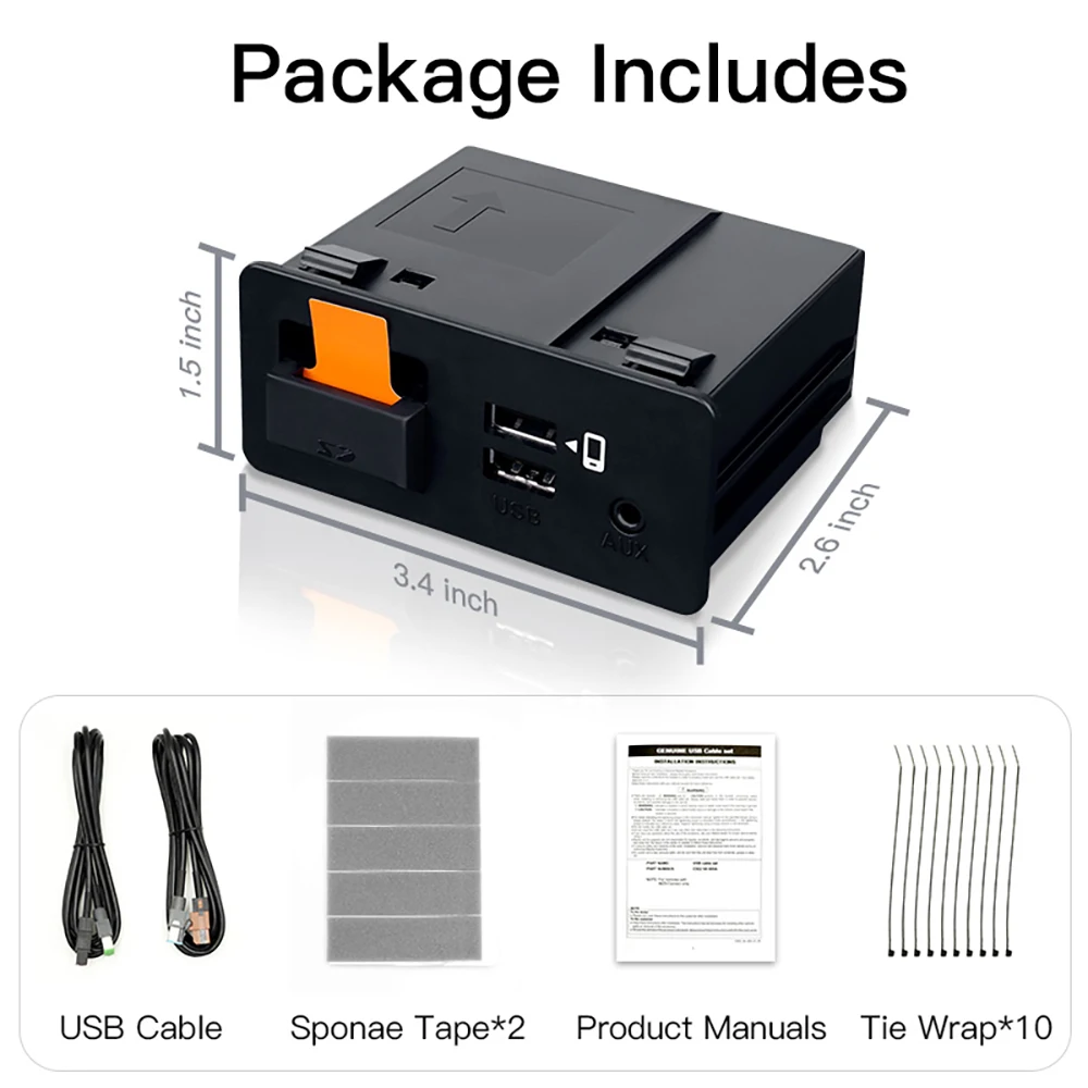 NIEUWE P2 CarPlay Android Auto Module USB Adapter Hub voor Mazda 3 Axela 6 2 CX5 CX3 CX8 CX9 Miata MX5 TK78669U0C K1414 Retrofit Kit