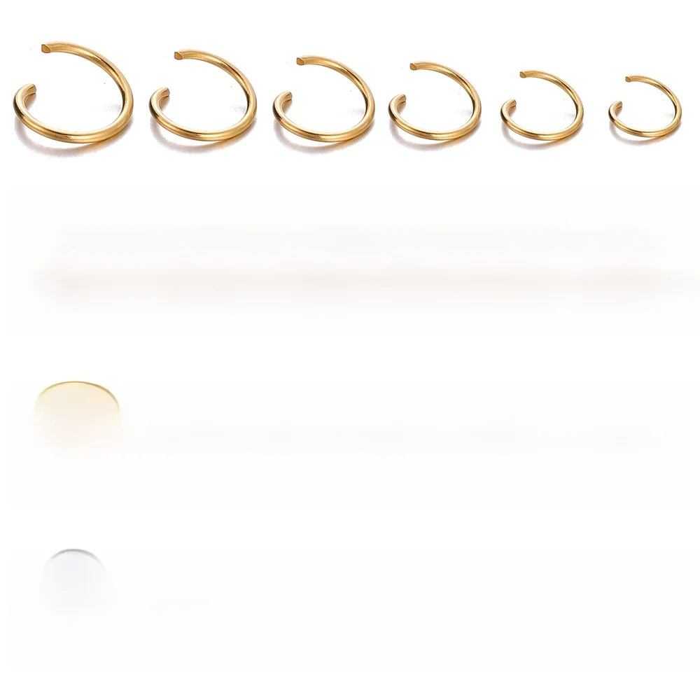 100-200 stks/partij Rvs Open Ringetjes Split Ringen Connectors voor DIY Sieraden Maken Accessoires Benodigdheden Groothandel - afbeelding 2