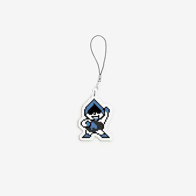 لعبة شعبية Deltarune Spamton Susie Ralsei سلسلة هواتف محمولة Noelle Tenna Spamton Keyrings هاتف محمول قلادة الهدايا #5