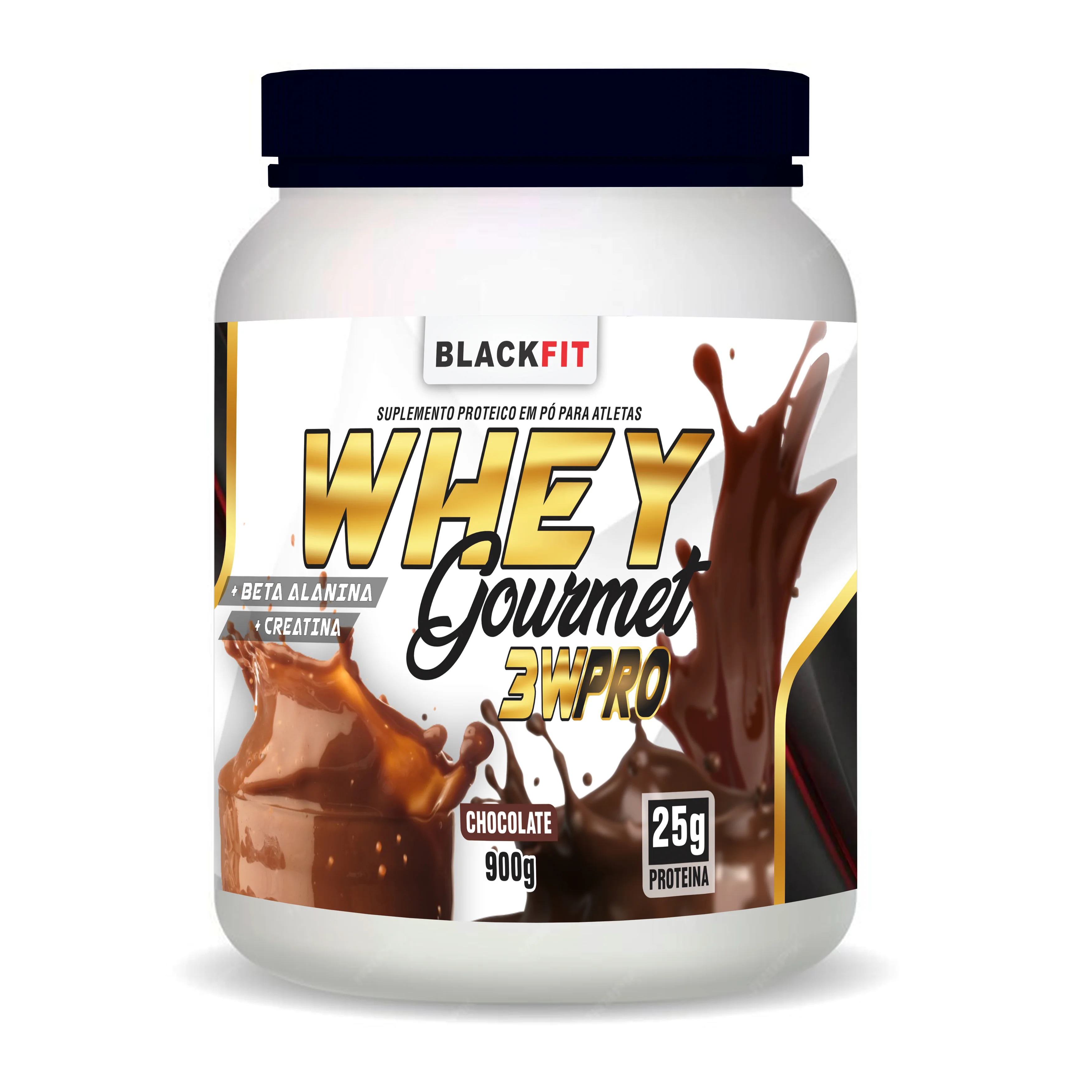 WHEY Gourmet 3w Pro Sabor chocolate Beta Alanina Creatina Melhor que Max titanio crecimiento Creatina BCAA Pré Treino Envío Directo