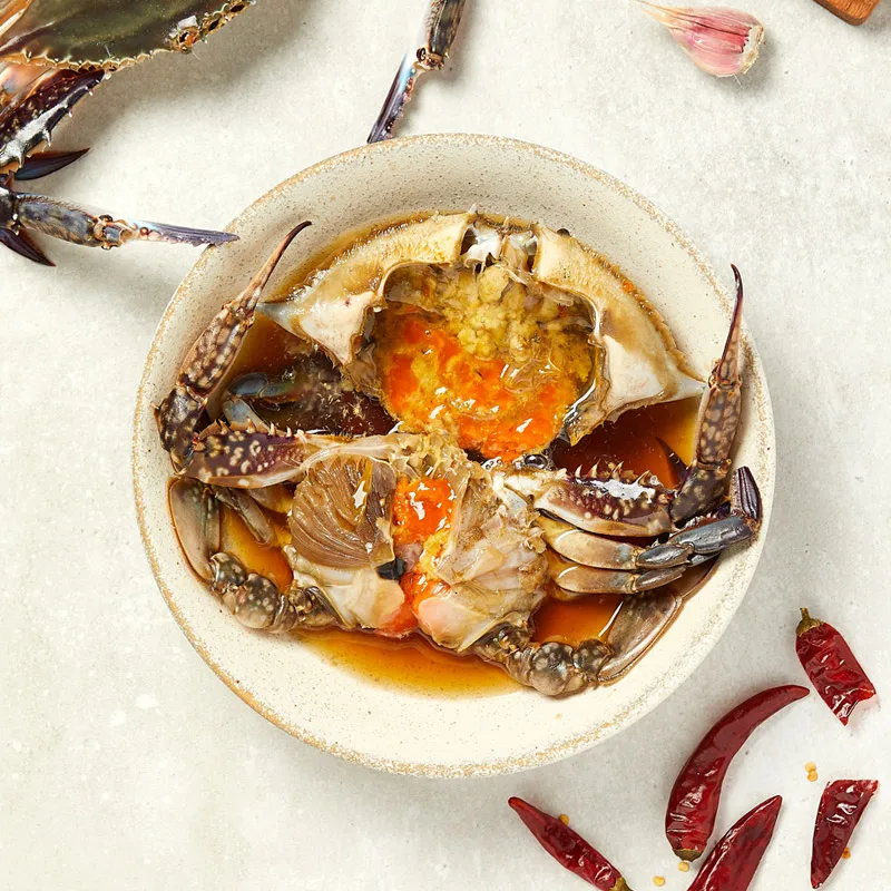 (바다우체국) 한입 간편 알배기 간장 꽃게장 500g/암꽃게 특제간장소스 HACCP인증(업체별도 무료배송)