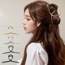[2개입] 빅사이즈 13cm 메탈 집게핀 여성 올림머리 반묶음 헤어 머리핀 머리집게 세트