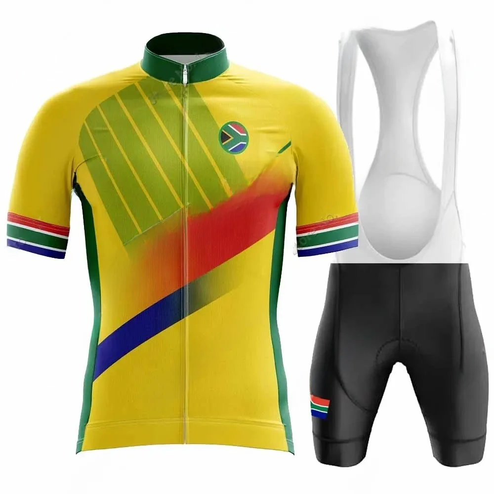 AliExpress South African Cycling Jersey 2023 Set Men Cycling Clothing Summer Road Bike Shirts Suit Bicycle Bib Shorts MTB Ropa Ciclismo