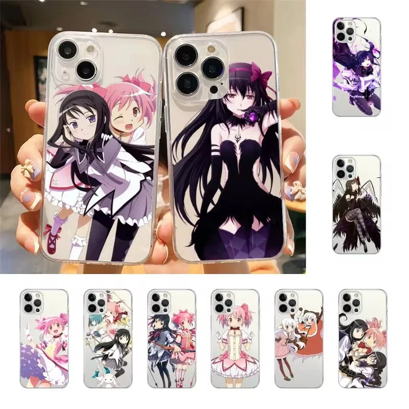 Anime Puella Magi Madoka Magica Phone Case For Samsung A73 A72 A71 A55 A52 A51 A50 A42 A35 A33 A32 A31 A30 A24 A23 A22 A13 5G