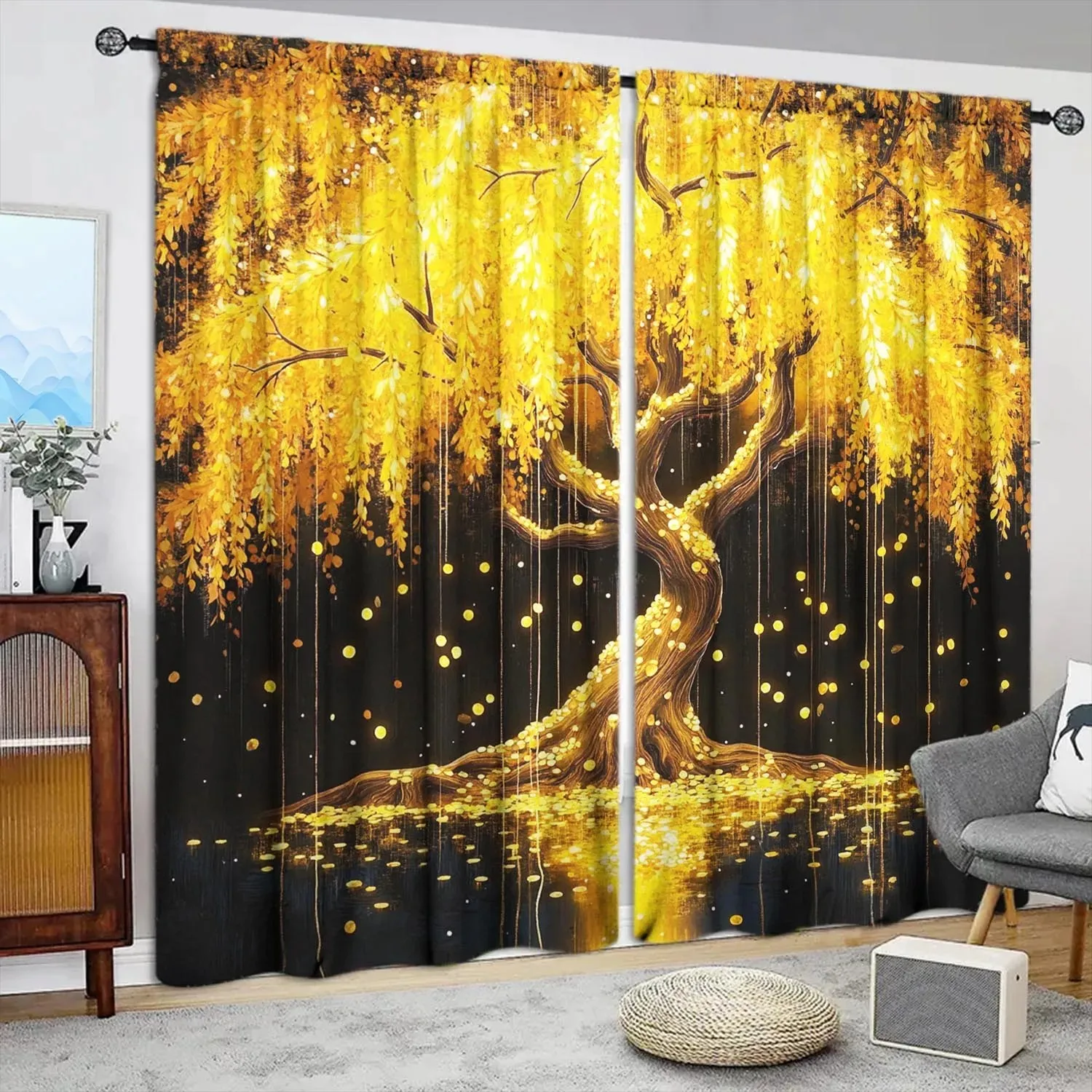 Jit 2Pcs Golden Wil… - image