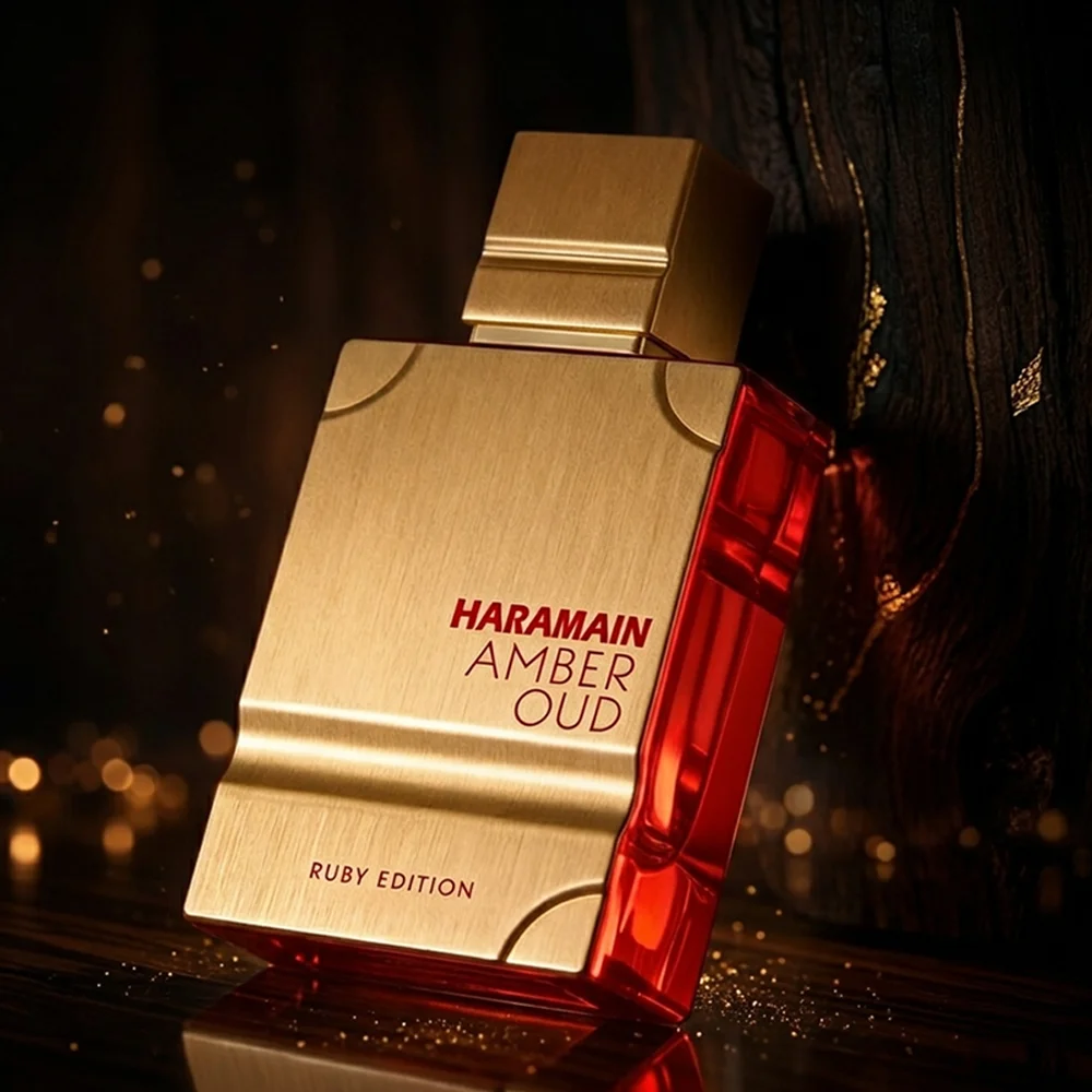 Al Haramain Amber Ruby 60ml EDP Luxury Unisex Perfume Long Lasting Oriental Amber Woody Arabic Fragrance Gift