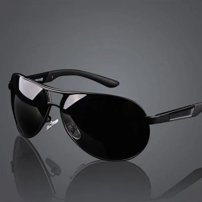 Hot moda męska UV400 spolaryzowane powłoki okulary mężczyźni jazdy lustra óculos okulary okulary dla człowieka Sunwear — zdjęcie 2