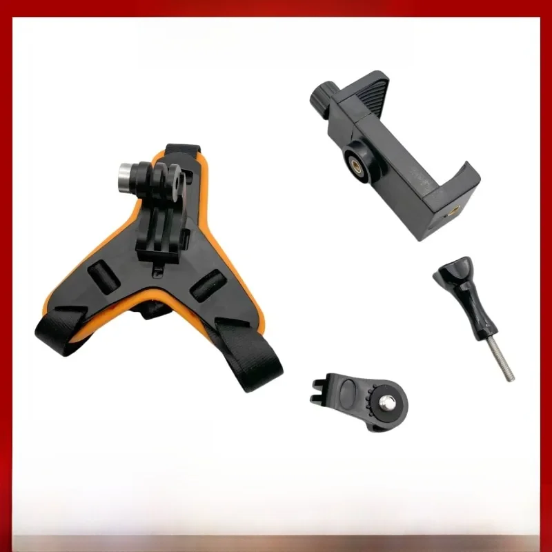 Support de ruisseau de casque de moto pour GoPro, support de caméra de sport d'action, accessoire de support de moto, 12, 11, 10, 9, 8, 7, 6, 5