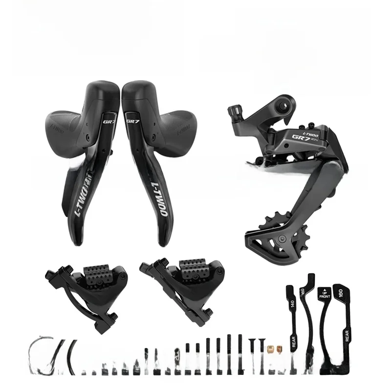 AliExpress LTWOO 1x10S GR7 Hydraulic Disc Brake Shifter 10s Hydraulic Derailleur for Gravel Bike Rear Derailleur for 10v 11-46T Cassette
