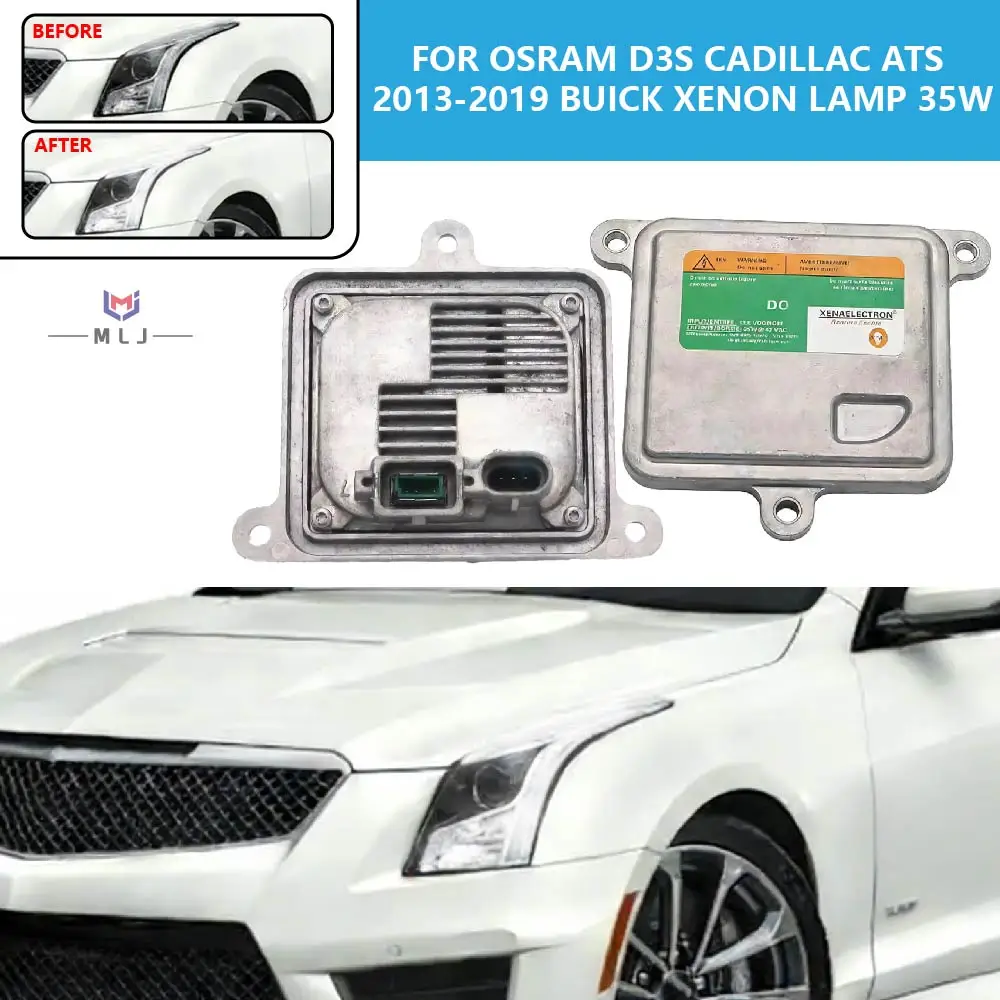 35XT6-L-D3/12V For Osram D3S Cadillac ATS 2013-2019 Buick Xenon Lamp 35W 4 Pins 3Pins Stabilizer Headlight AA4265100DG