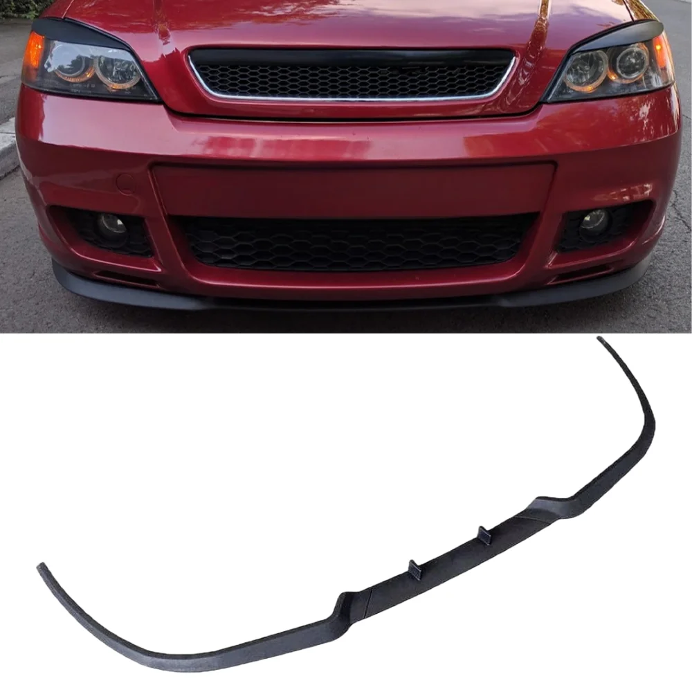 For Opel Astra G CUPRA R FRONT SPOILER FRONT BUMPER LIP Spoiler lip universal 3pcs body kit Sport lip tuning Protector Quality