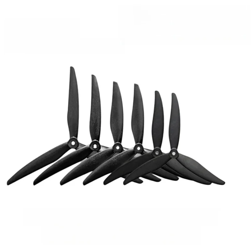 7-10 pouces 7037 7535 8040 8046 8145 8060 9045 1050 1070 hélice 3 pales Gemfan accessoire Multirotor FPV Cinelifter Marco Quad 2 paires