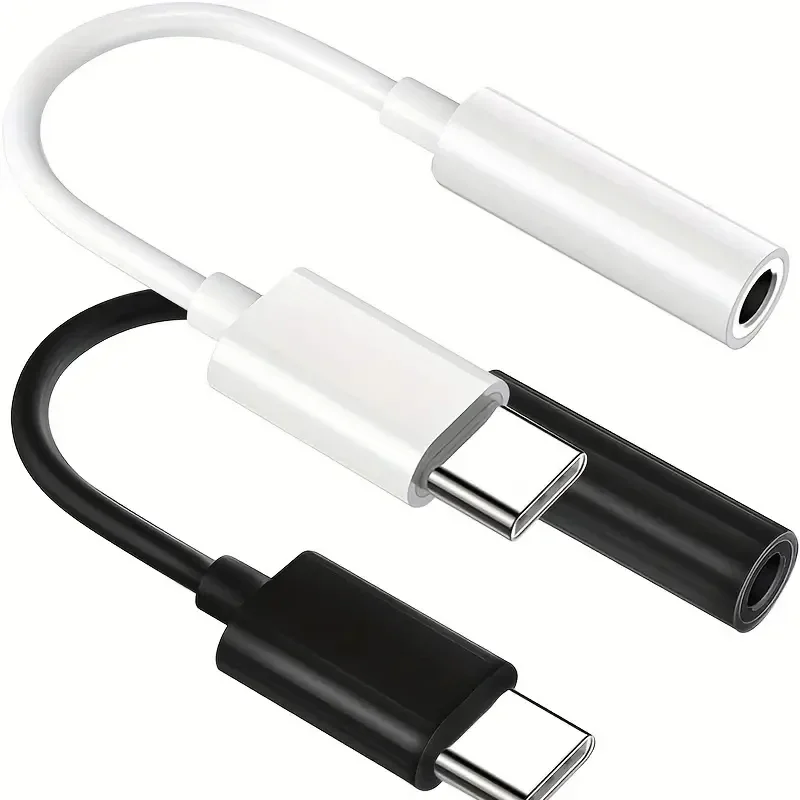 1-5PCS Adapter słuchawkowy USB typu C do gniazda 3,5 USB-C 3 5 mm Konwerter kabla audio do Samsung Galaxy Huawei Xiaomi PC Laptop Mac — zdjęcie produktu 7