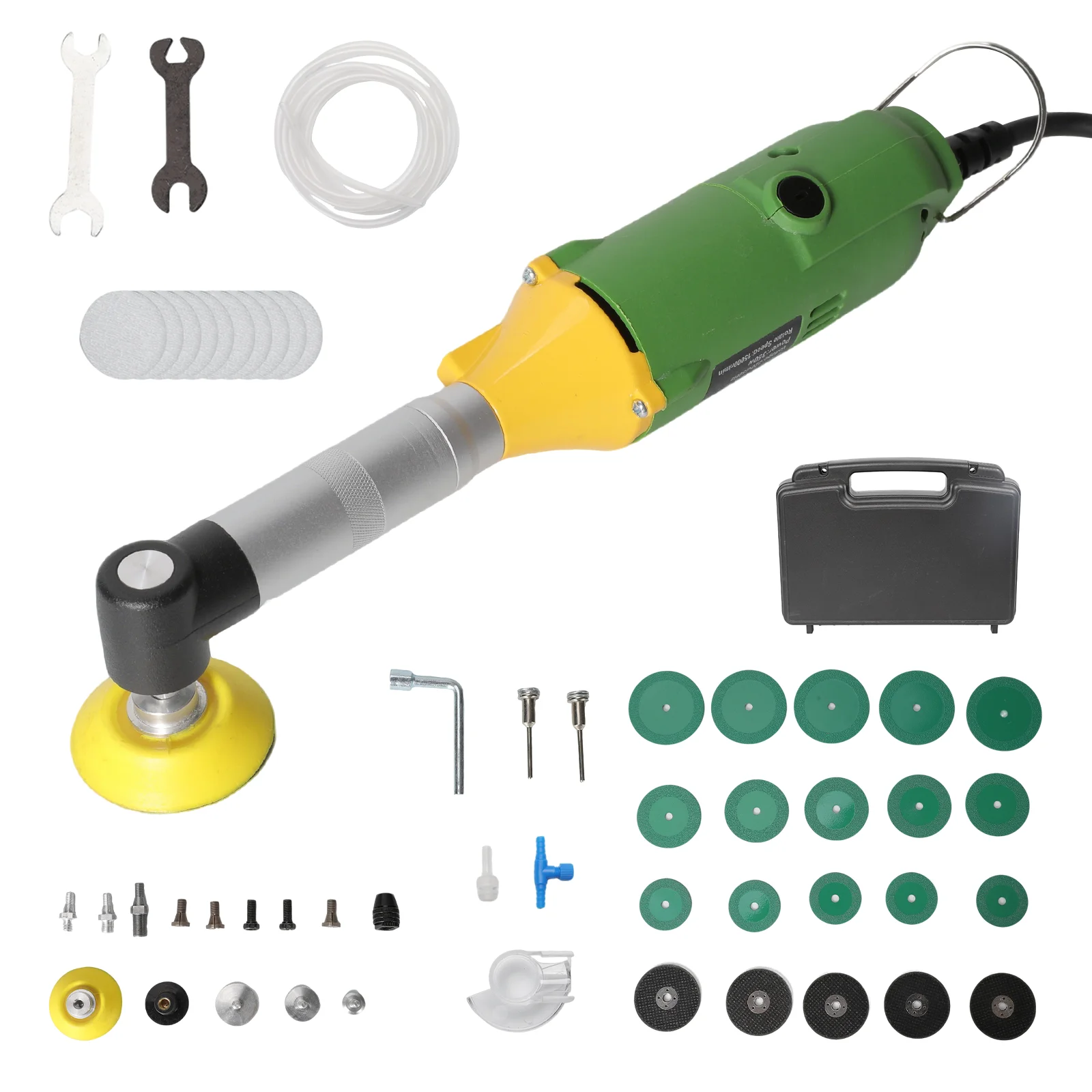 90 °   Elektrische Winkelschleifmaschine für Schmuck, Dental, Holz, Schleifmaschine, Polierer für Keramikfliesen, Reinigungswerkzeuge
