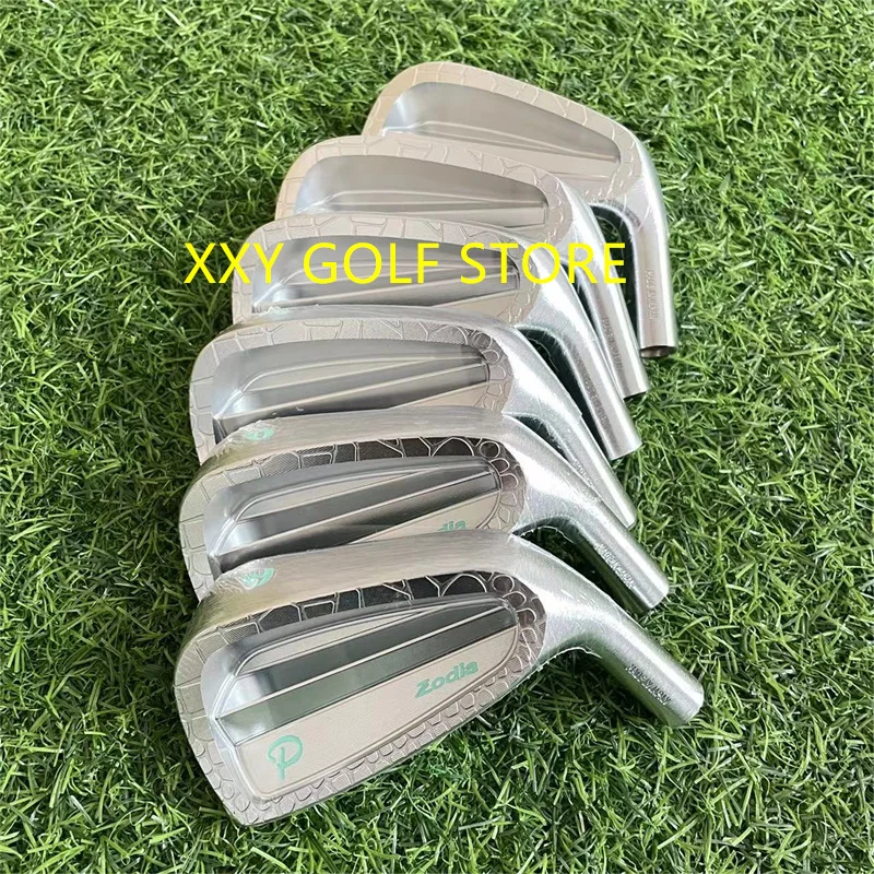 LISM Men's Golf Clubs Zodia Proto Sliver Soft Iron Forged Iron Set 5 6 7 8 9 P 6pcs Graphite or Steel Shaft with Headcover