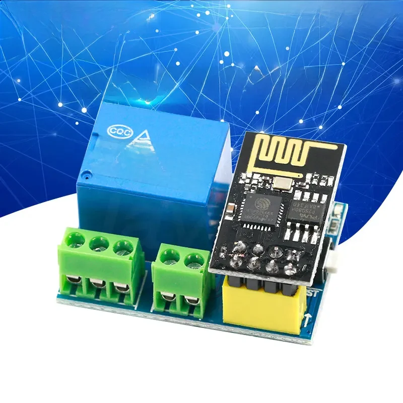 ESP8266 ESP-01S 5V moduł przekaźnika WiFi rzeczy inteligentny pilot do domu przełącznik aplikacja na telefon ESP01 ESP-01 bezprzewodowy moduł WIFI — zdjęcie 2