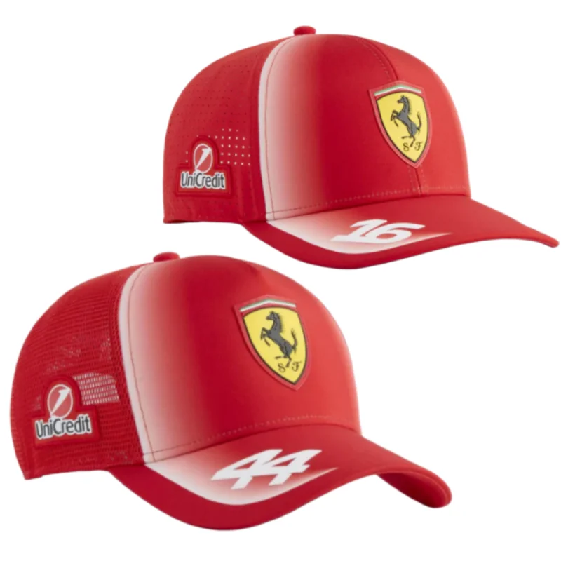 Czapka baseballowa F1 Racing Ferrari Team 2026 Leclerc Hamilton, czapka dla fana