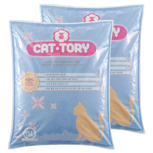 CAT Cattori Bentor Nite Cat Ritre Cat Sand-free 15L, 2 pieces (18kg)