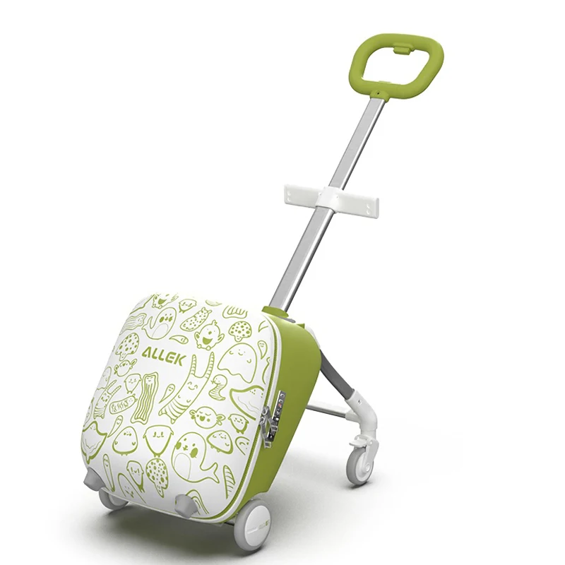 

Children Walking Suitcase Baby can sit and ride Cabin Suitcase 45L large Capacity can Boarding Trolley Case Stable Travelling