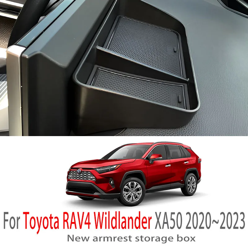 

Car Accessories For Toyota RAV4 Wildlander XA50 2020~2023 2021 Center Console Armrest Storage Box Storage Auto Interior Parts