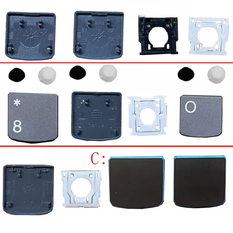 Kapsle do kluczy nożycowe zawias do Lenovo IdeaPad S145-15 320-15 320-14 330-15 L340-15 120S-14 3-15 are05 klucze Cap klawiatura brelok — zdjęcie 2
