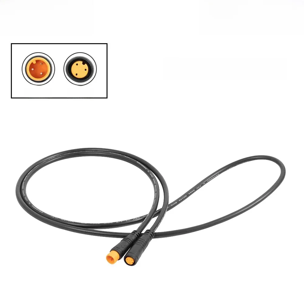AliExpress NONE E-Bike 3 Pin Plug Sensor Thumb Throttle Extension Waterproof Cable for BAFANG Electric Bicycle Male To Female M/F Conversion Kit
